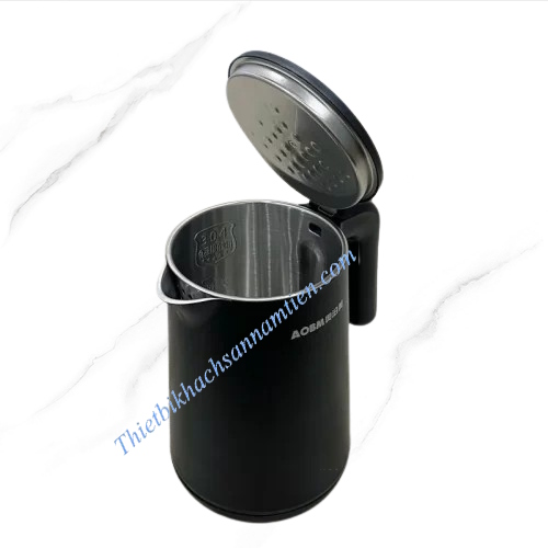 Ấm Đun Nước Siêu Tốc, Bình Nấu Nước Sôi Màu Đen