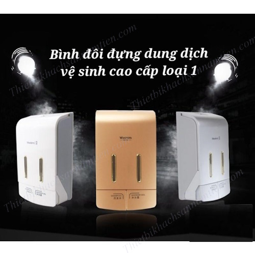 Hộp Đựng Xà Phòng Gắn Tường Màu Cam 2 Ngăn