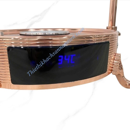 Bộ Đèn Hâm Nóng Thức Ăn Kèm Nồi Hâm Buffet Inox