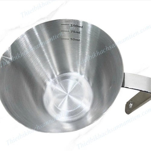 Ca Đong Inox 304 Có Tay Cầm 100ML