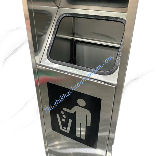 Cây Gạt Tàn Thuốc Inox - Thùng Rác Gạt Tàn NT0103077