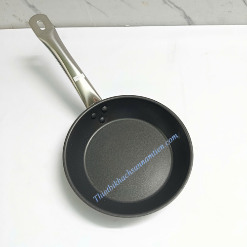 Chảo Inox 3 Đáy Chống Dính Size 18cm x 3.8cm NT0703068