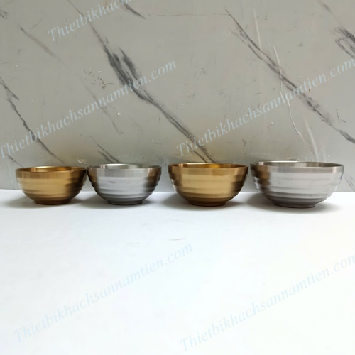 Chén Inox 304 2 Lớp Cách Nhiệt Kiểu Hàn Quốc Chống Nóng NT0416051