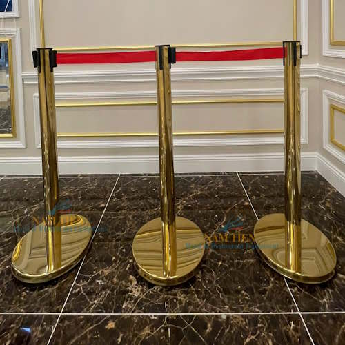 Cột Chắn Inox Dây Kéo Căng (Inox Vàng Dây 2m) NT0108041