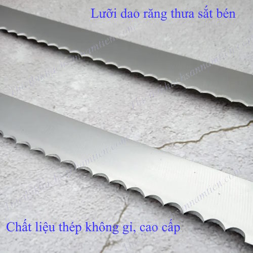 Dao Cắt Bánh Mì Răng Thưa Cán Nhựa 12