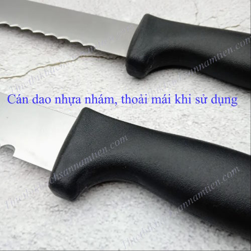 Dao Cắt Bánh Mì Răng Thưa Cán Nhựa 12