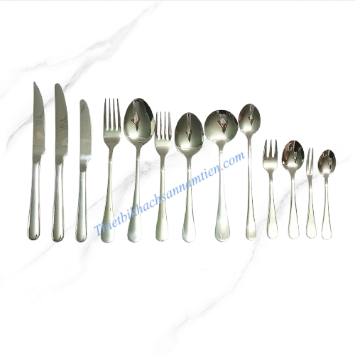 Dao Muỗng Nĩa Inox 304 Cán Bầu NT0404023