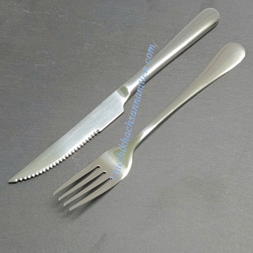 Dao Muỗng Nĩa Inox 304 Cán Bầu NT0404023