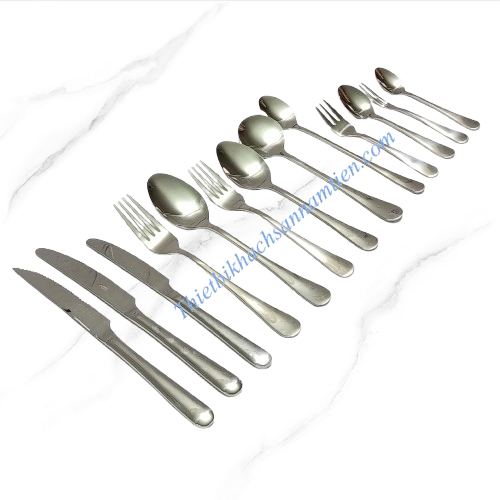 Dao Muỗng Nĩa Inox 304 Cán Bầu NT0404023