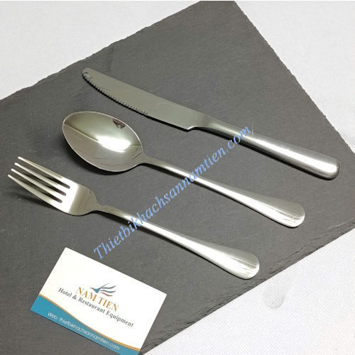 Dao Muỗng Nĩa Inox 304 Cán Bầu NT0404023