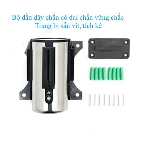 Đầu Trụ Phân Cách Gắn Tường Dây 2M