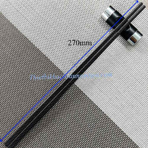 Đũa Nhựa Đen Chống Trượt NT0415014