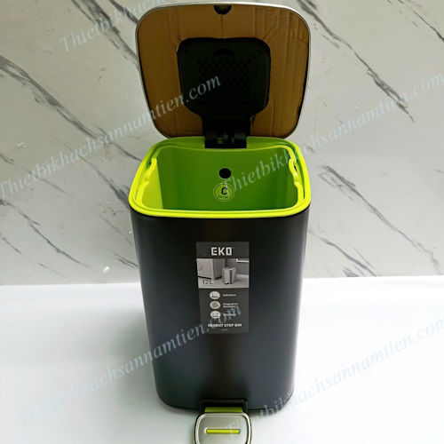 thùng rác eko hình vuông đẹp