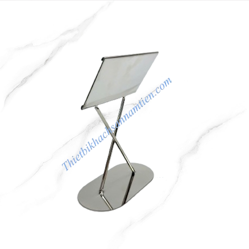 Giá Inox Để Thực Đơn, Menu Buffet NT0307014