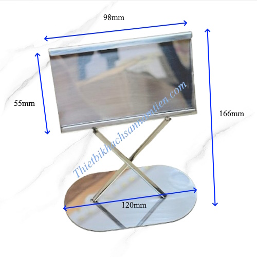 Giá Inox Để Thực Đơn, Menu Buffet NT0307014