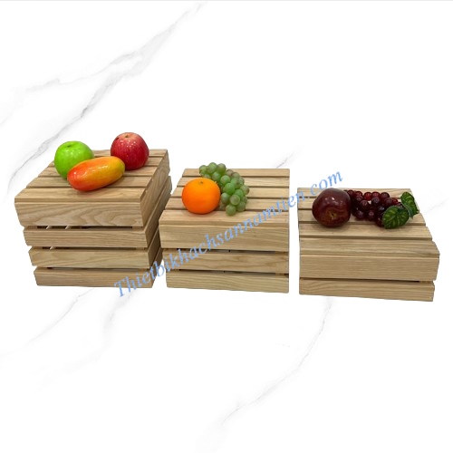 Kệ Gỗ Decor Trưng Bày Buffet Giá Rẻ