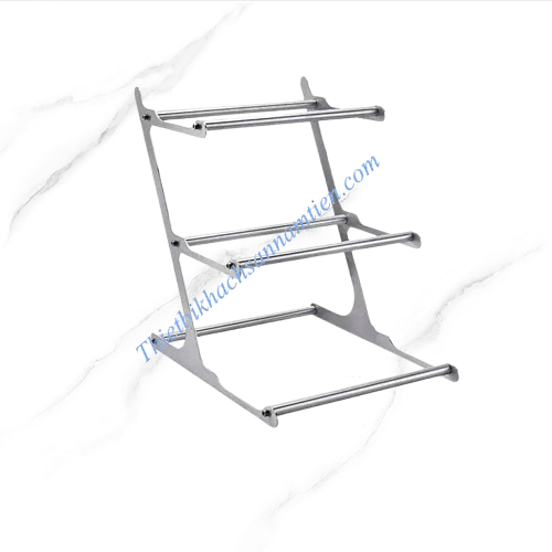 kệ trưng bày thức ăn cao cấp 3 tầng NT0309004