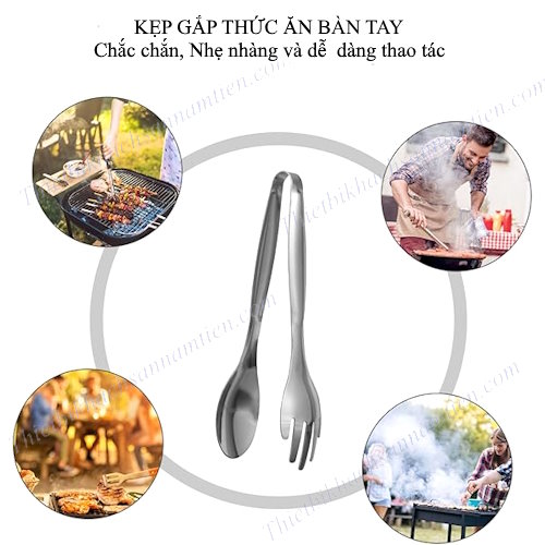 Kẹp Gắp Thức Ăn Bàn Tay NT0306022