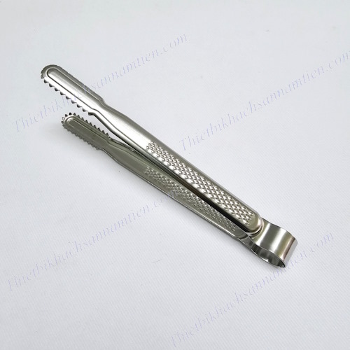 Kẹp Gắp Đá, Thức Ăn Inox Răng Cưa NT0306016