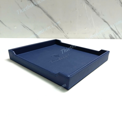 Khay Amenities Bọc Da Simili - Khay Đựng Đồ Tiêu Hao NT0203001