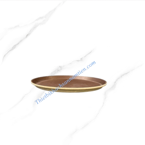 Khay Chống Trượt Sợi Thủy Tinh Tròn Size 28cm NT0603015