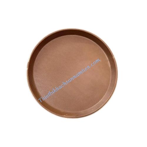 Khay Chống Trượt Sợi Thủy Tinh Tròn Size 46cm NT0603018