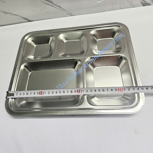 Khay Cơm Inox 304 5 Ngăn NTKC009