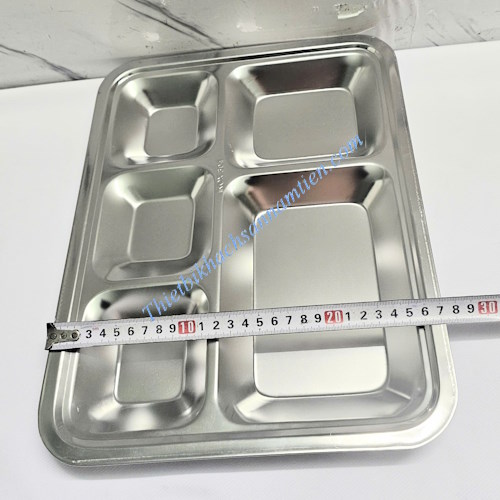 Khay Cơm Inox 304 5 Ngăn NTKC009