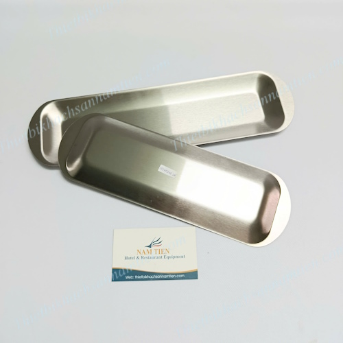Khay Inox, Dĩa Inox Chữ Nhật Bo Góc NT0416066