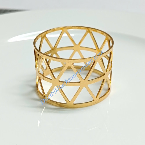 Khóa Khăn Ăn Nhà Hàng Inox Mạ Vàng NT0414023