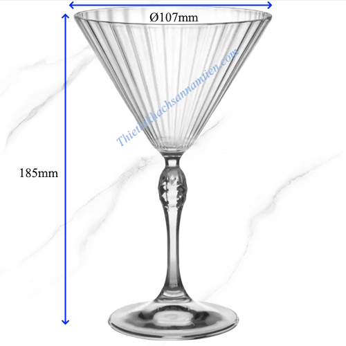 Ly Thủy Tinh Bormioli America 20s Martini 245ml 122142BB