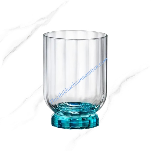 Ly Thủy Tinh Bormioli Rocco Florian 300ml Màu Xanh 199424BCG