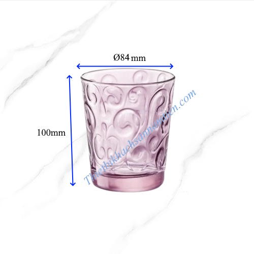 Ly Thủy Tinh Bormioli Rocco Naos 295ml Tím 530334