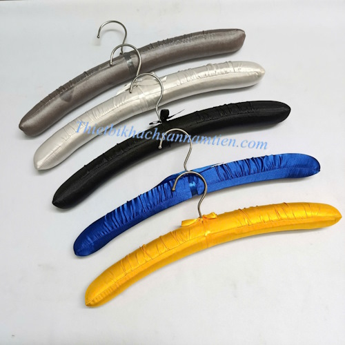 Móc Áo Khách Sạn Lụa Satin Màu Xám NT0206126