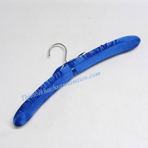 Móc Áo Lụa Satin Màu Xanh Dương NT0206123
