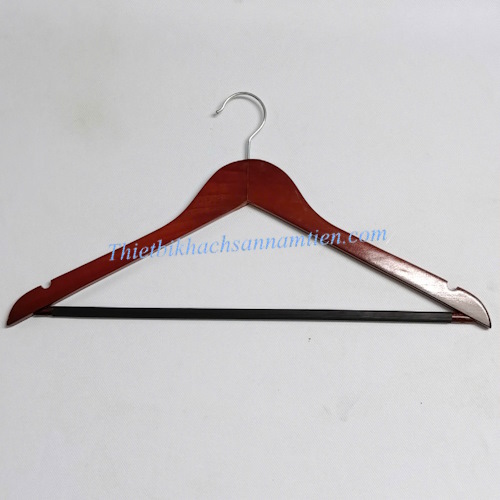 Móc Áo Quần Gỗ Màu Nâu Sáng 12mm NT0206129