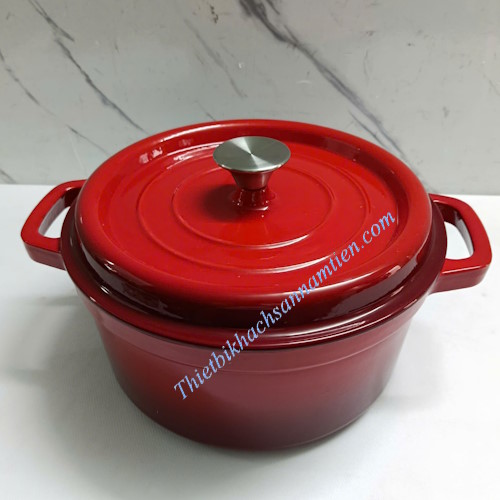 Nồi Gang Đỏ Đúc Chống Dính, Nồi Gang Đúc Nguyên Khối