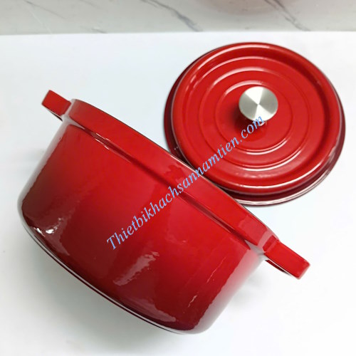 Nồi Gang Đỏ Đúc Chống Dính, Nồi Gang Đúc Nguyên Khối