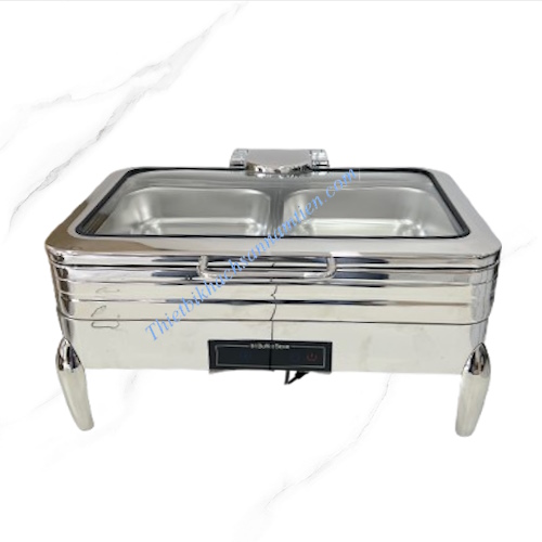 Nồi Hâm Buffet Điện CN Inox 304 Cảm Ứng Chân Cong