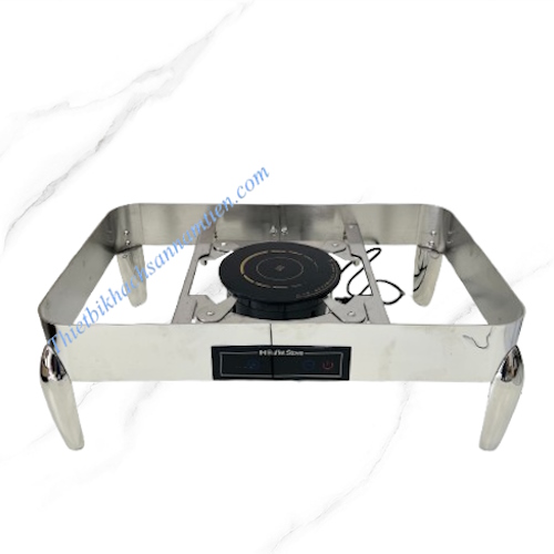 Nồi Hâm Buffet Điện CN Inox 304 Cảm Ứng Chân Cong