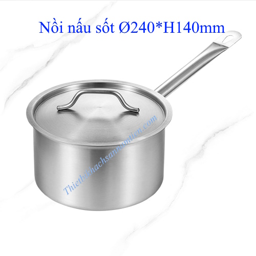 Nồi Nấu Sốt 3 Đáy Cao Size 240xH140mm NT0702048