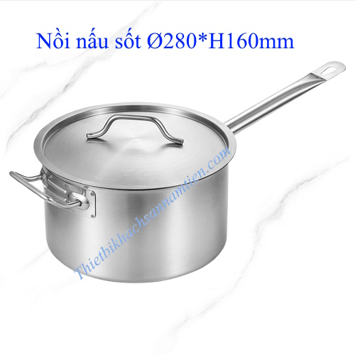 Nồi Nấu Sốt 3 Đáy Cao Size 280xH160mm NT0702050