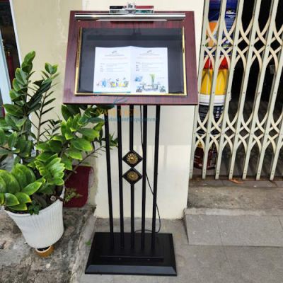 Bục Để Menu Có Đèn NT0107030