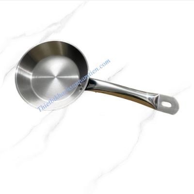 Chảo Inox 3 Đáy Cao Cấp Size 24cm NT0703063