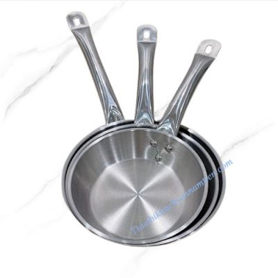 Chảo Inox 3 Đáy Cao Cấp Size 30cm NT0703066