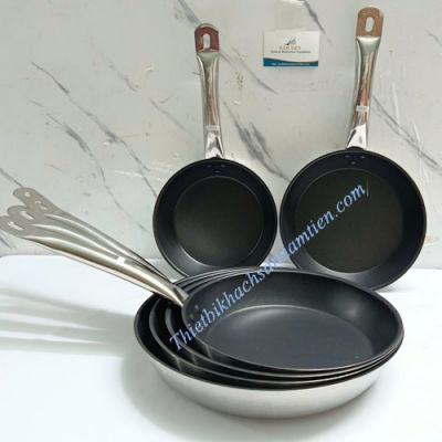 Chảo Inox 3 Đáy Chống Dính Size 32cm x 5cm NT0703075