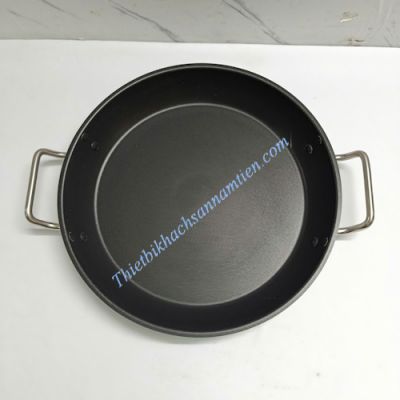 Chảo Inox Chống Dính 2 Quai Đáy 2 Lớp Size 36cm
