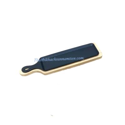 Dĩa Gang Đúc Chữ Nhật Có Tay Cầm Cỡ Lớn [Size 48.5*11.5cm]