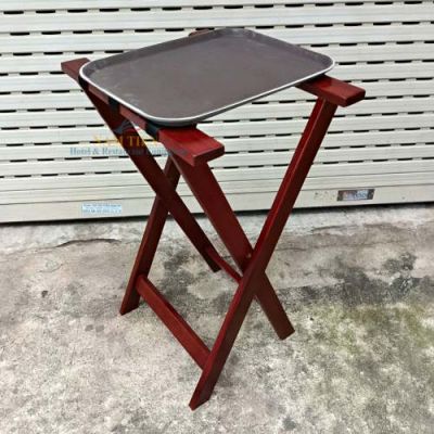 Giá Đỡ Khay Phục Vụ Bar Bằng Gỗ 3 Dây NT0604005