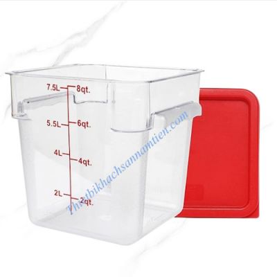 Hộp Nhựa PC Lưu Trữ Thực Phẩm Cao Cấp 8L